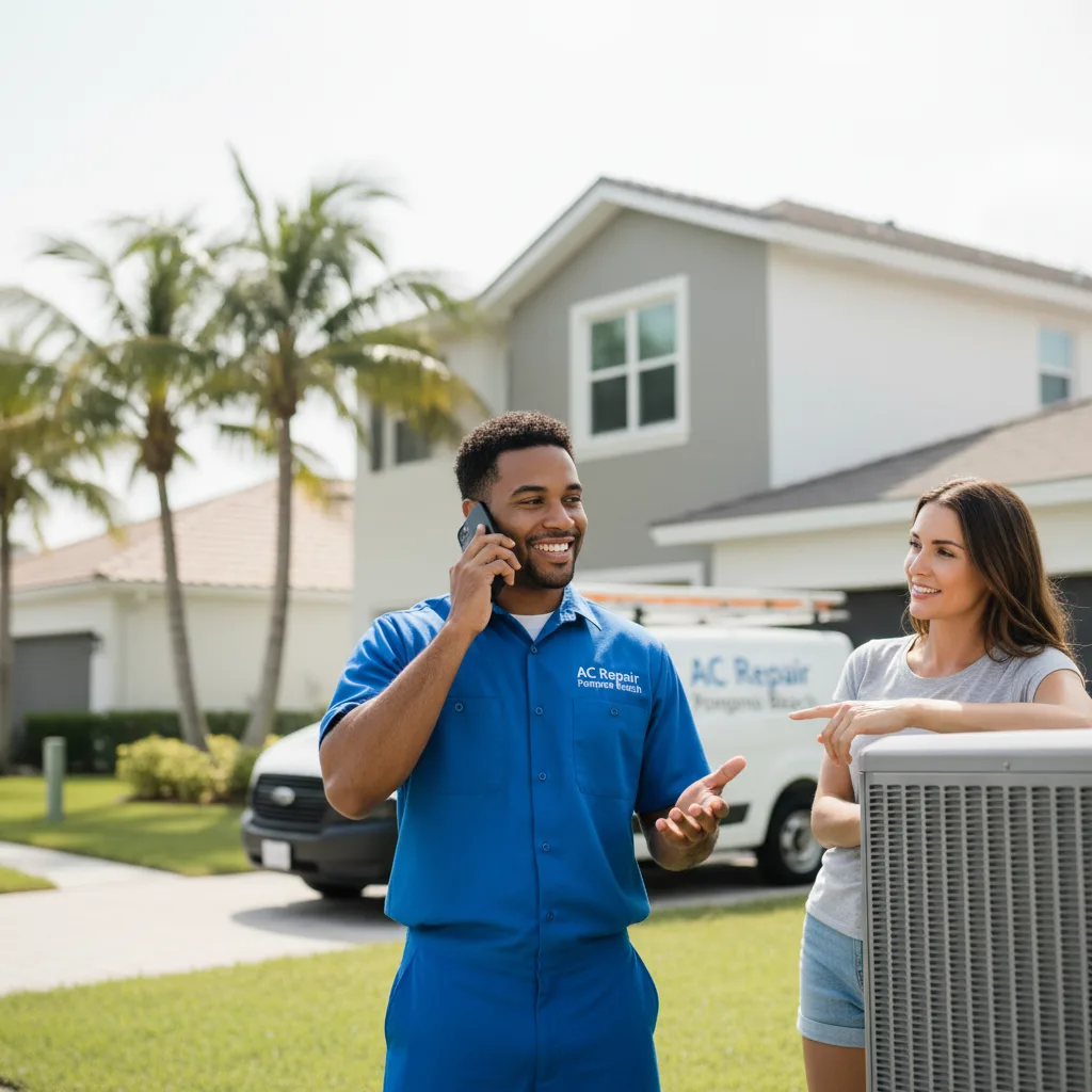 AC Repair Pompano Beach customer support in Glen Arm